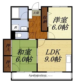 ディアコート【3階】の間取り