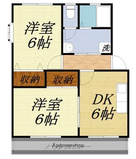 レガーロ・林【301号室】の間取り