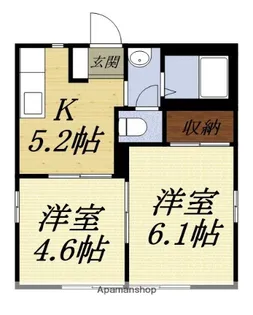 シェゾワ21【1階】の間取り