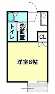 ハイツひまわり【102号室】の間取り