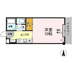 VILLAフィラメント【2階】の間取り