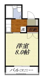 マンションKMー1(マンションケーエムワン)【1階】の間取り