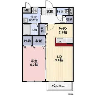 コスモ28【2階】の間取り