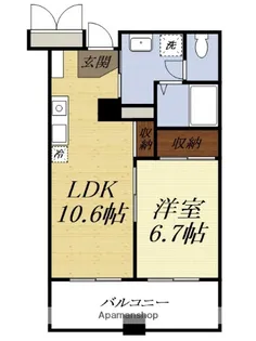 IVYキャッスルⅡ【3階】の間取り