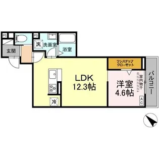 サンパティーク三方原【3階】の間取り