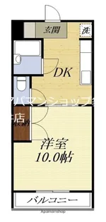 マンションアトランティスII【1階】の間取り