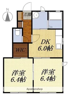 リ・プリマヴェーラI【1階】の間取り
