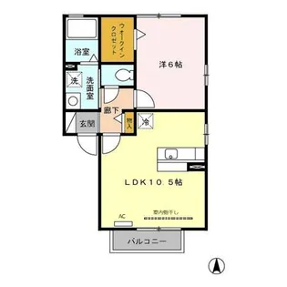 クルール C【2階】の間取り