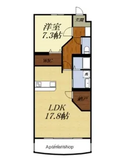 つつみタウンII【1階】の間取り