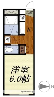 DOLCEII(ドルチェツー)【202号室】の間取り