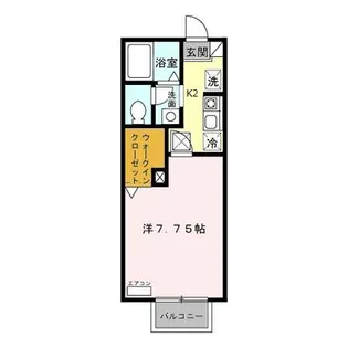 エスポワール【1階】の間取り