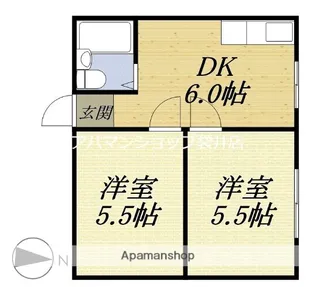 彩輝9【1階】の間取り