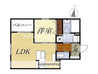 FELSEN DREI【4階】の間取り