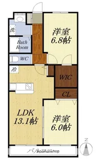 シャルマンII【4階】の間取り