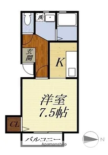 ネクステージ【202号室】の間取り