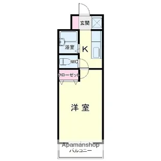 ロテュス【2階】の間取り