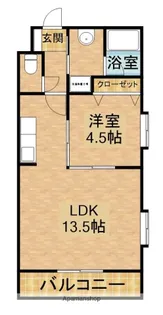 ERICA【1階】の間取り