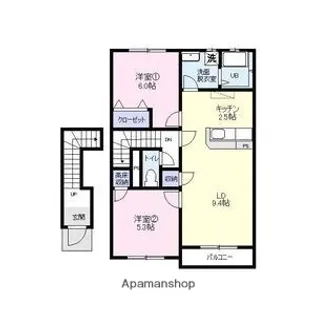 NEW廣本【2階】の間取り