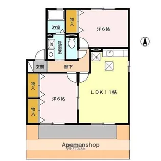 K・ブルーム【A101号室】の間取り