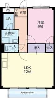 SURPLUSヴィラージュA【1階】の間取り