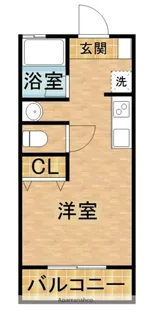 カーサ牧之原【1階】の間取り