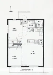 MFDエスペリア【303号室】の間取り