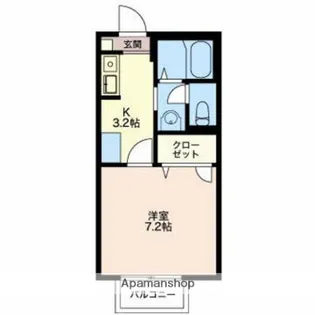 プラセール柳【2階】の間取り