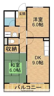 LIMPIA GRACE【2階】の間取り