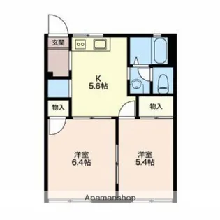 フォーブルA【103号室】の間取り