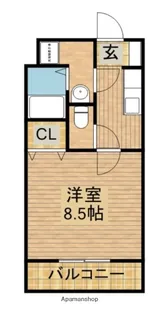 D−FELLOW【4階】の間取り