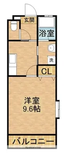 ハピネス23【3階】の間取り