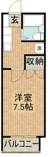 ヴェラハ菊川【2階】の間取り