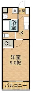 ルースヤハタ【5階】の間取り
