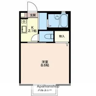 ルイーネ【2階】の間取り
