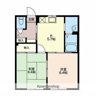 セフィラ21【C102号室】の間取り