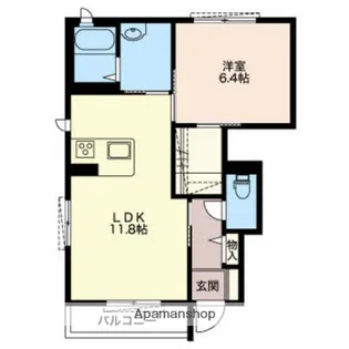 エピソードⅡ【101号室】の間取り