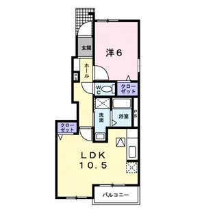 プラニシエ【1階】の間取り