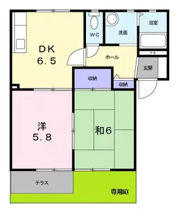 カサグランデ【1階】の間取り