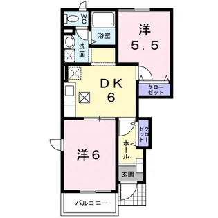 グリーンフィール Ⅱ【1階】の間取り