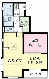 ティエラ・ナタール【203号室】の間取り