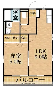 パストラルヒデ弐番館【2階】の間取り