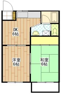 MAISON DE PATIO【1階】の間取り
