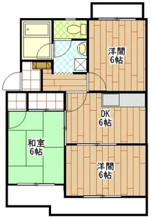 マンションサザンII【3階】の間取り
