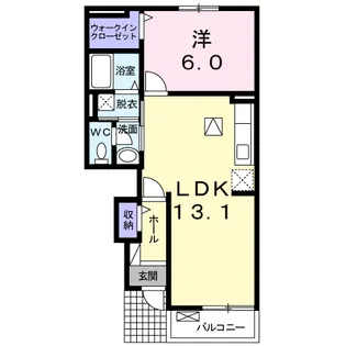 コスモス【1階】の間取り