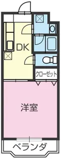 フォルテN【405号室】の間取り