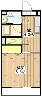 フォルテN【3階】の間取り