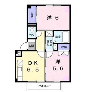アーバンクリエイト【1階】の間取り