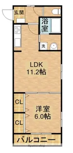 CINQ AVENUE(サンクアヴェニュー)【1階】の間取り