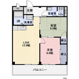 SURPLUSチェリー【1階】の間取り