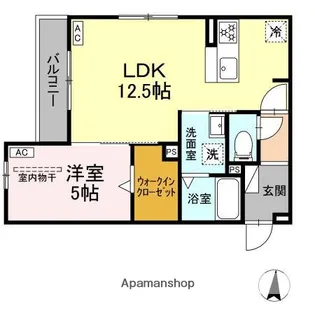 D−HILLS上西郷【2階】の間取り